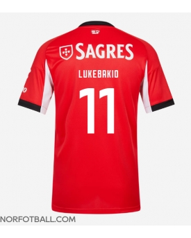 Billige Fotballdrakt Benfica Dodi Lukebakio #11 Replika Hjemmedrakt 2025-26 Kortermet Billige Fotballdrakt Benfica Dodi Lukebakio #11 Replika Hjemmedrakt 2025-26 Kortermet